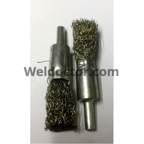 STAINLESS STEEL END WIRE BRUSH 