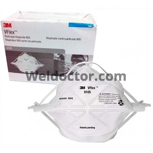 3M™ VFlex™ Particulate Respirator 9105 (N95)- 50pcs/ box