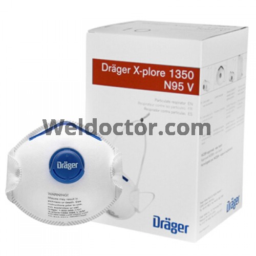 Drager X-Plore 1350 (N95V Mask)- 10pcs/ box