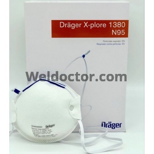 Drager X-Plore 1380 (N95 Mask)- 20pcs/ box