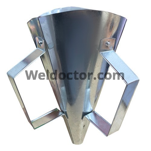 Steel Galvanised Cone Shape Light Holder