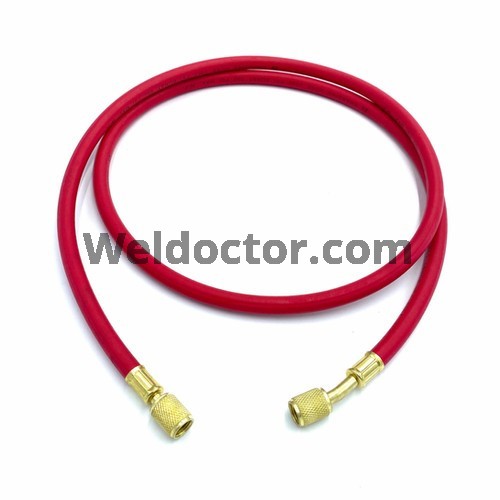 Red Colour Hose Only 1.5M(Refrigerant Charging Hose 1/4" For Manifold Gauge Set)