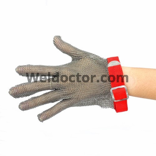 Stainless Steel Chain Mail Glove (L)