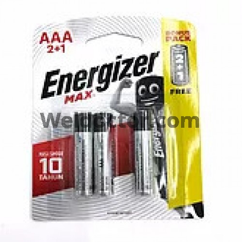 E92 (AAA) Energizer Battery (3Pcs/Card)