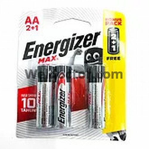  E91 (AA) Energizer Battery (3Pcs/Card)