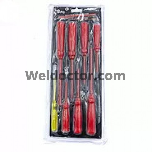 Chrome Vanadium Steel Electric Screw Driver Set (8Pcs)