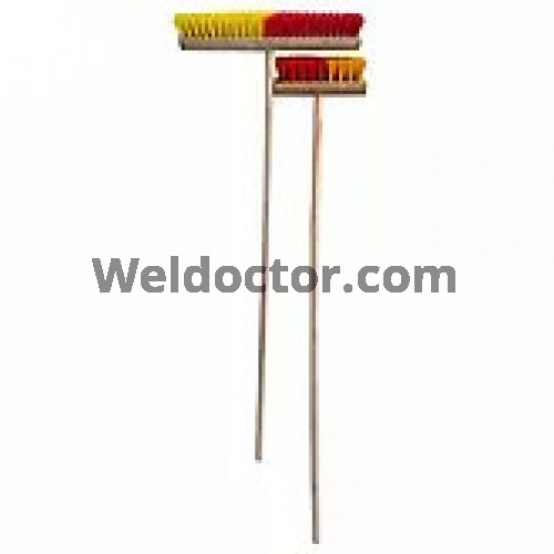 PVC Deck Brush (Half Round Wooden)