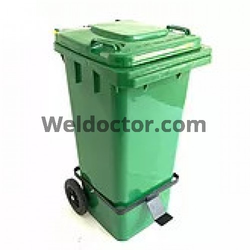 Mobile Bin w/wheels and Pedal