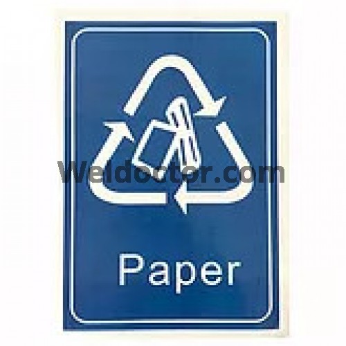 Recycle Sticker- Paper