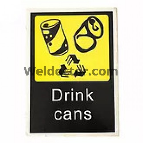 Recycle Sticker- Cans