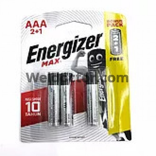 E92 (AAA) Energizer Battery (3Pcs/Card)