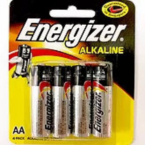  E91(AA) Energizer Battery(4pcs/card)
