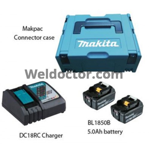 Makita MKP1RT182, (197803-2) Makpac Power Source Kit (5.0Ah)  [MKP1RT182 (197803-2)]