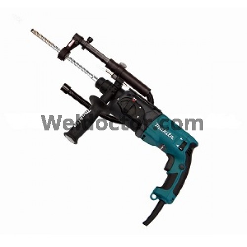 Makita HR2470X5 PLUS 193472-7, Rotary Combination Hammer Drill With Dust Extractor Attachment & Front Cuffs  [HR2470 + 193472-7 + Cuffs]