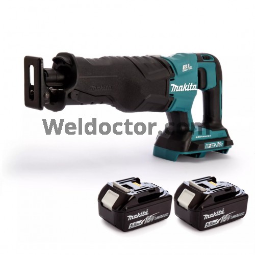 Makita DJR360PT2 36V (18V + 18V) 5.0Ah Li-Ion Cordless Reciprocating Saw  [DJR360PT2]