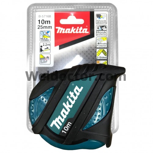 Makita B-57168, Heavy Duty Cushioned Grip 10M Measuring Tape  [B-57168]