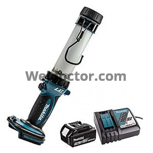 Makita DML806 18V LXT Cordless LED Flashlight With 1 x 3.0Ah Battery & Charger  [DML806 PLUS Battery Combo]